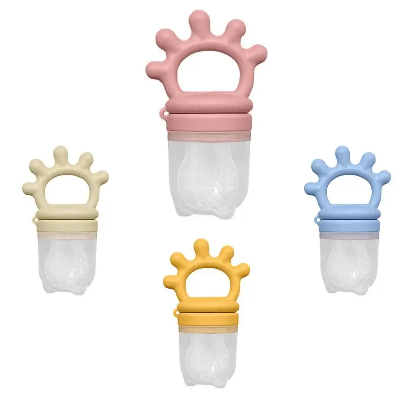 

Baby Fruit Feeder Pacifier Silicone Mesh Bag Pacifier Food grade Fruit And Vegetable Feeder Nursing Toddler Teething Toys