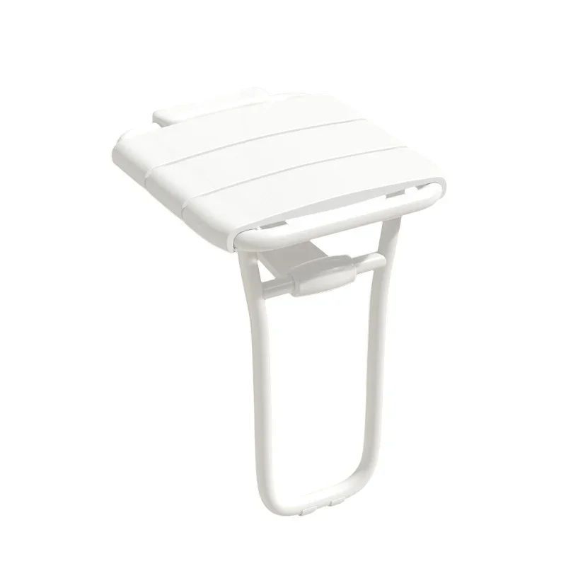 Bathroom Folding Stool Bathroom Elderly Shower Accessible Safety Chair Toilet Shower Hanging Upholstered Non-Slip Chair 5