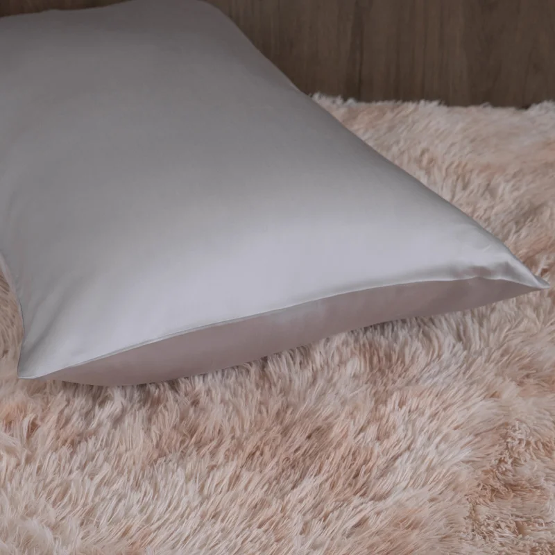 Pure Mulberry Silk Pillowcase 100% Natural Silk Pillow Cover 40*60cm 50*70cm Qeen King Size Pillowcase 3