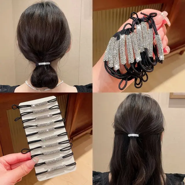 Rhinestone Hair Tie 2