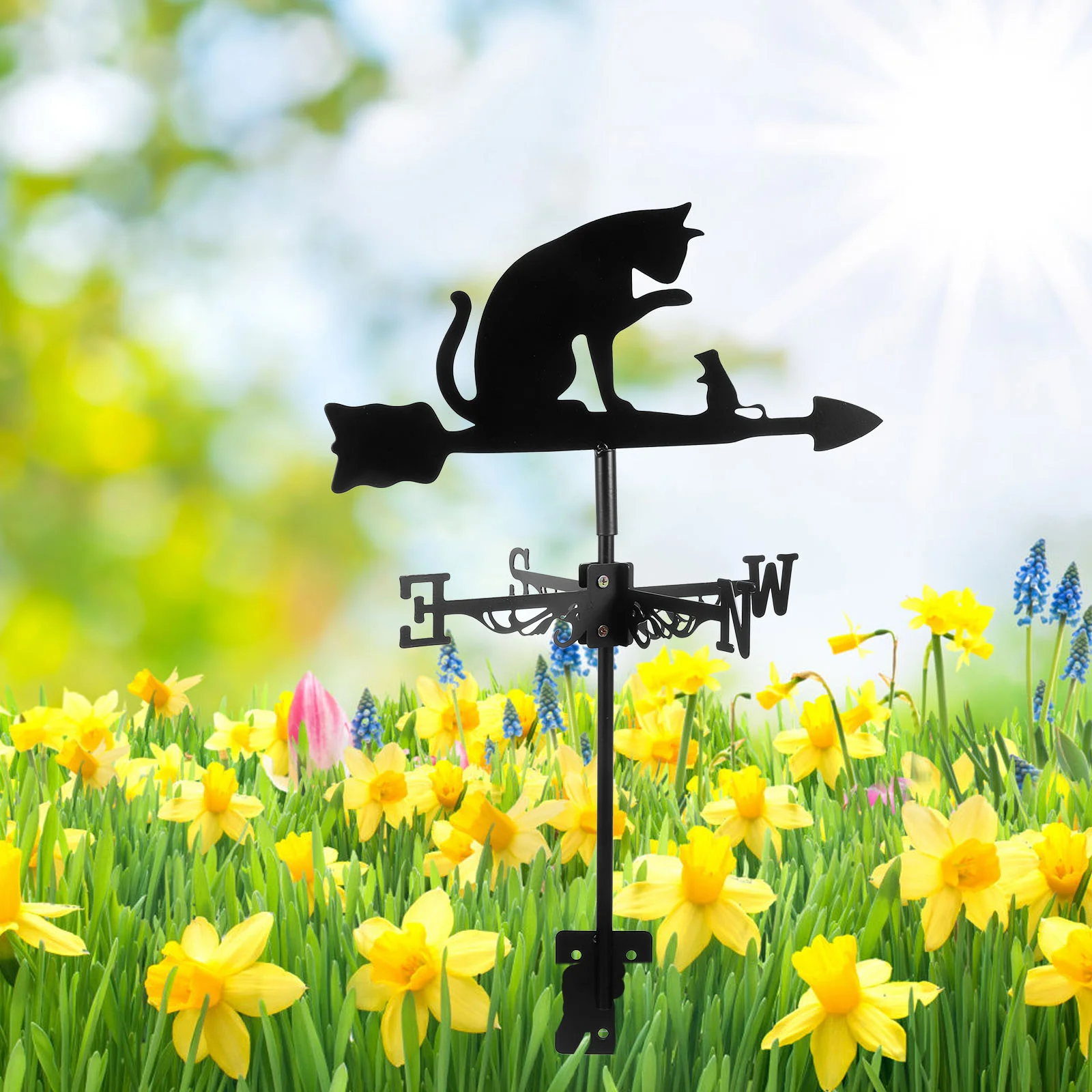 

Декоративная ветряная мельница из нержавеющей стали, индикатор направления ветра