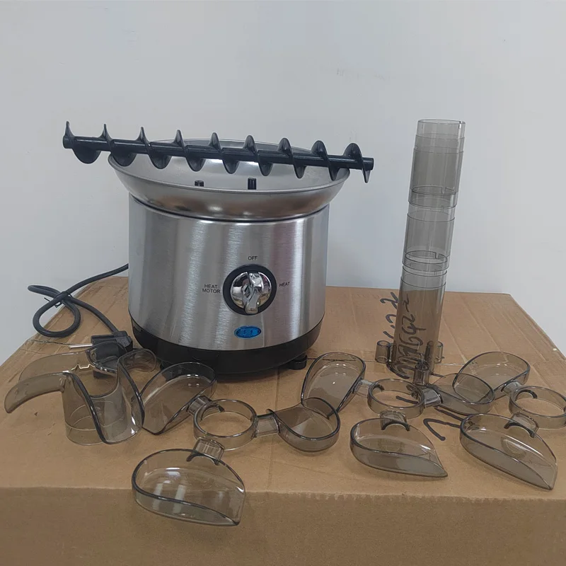 Electric 4 Layers Commercial Chocolate Waterfall Machine Stainless Steel Chocolate Fountain Machine Fountain