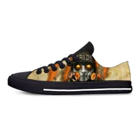 Custom Fashion Man Shoes Man Lightweight Sneakers Breathable Woman Canvas Shoes High Quality Low Top Hollywood Undead Board Shoe 1
