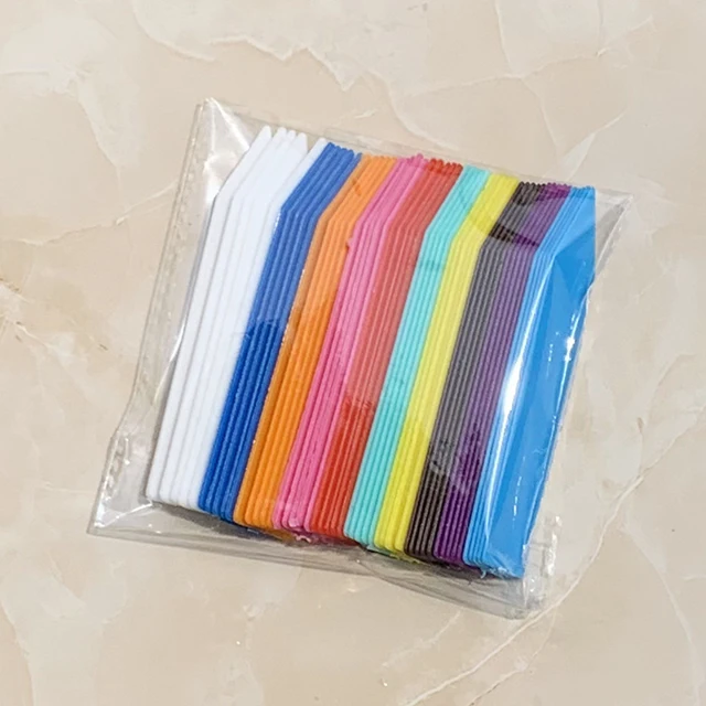 100 Darabos Vastagító Növényi Címke Pvc Műanyag Padlólemez Otthoni Kertészeti Ellátás Virágcserépek És Ültetési Címkék - Image 3