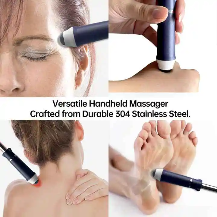 Extendable Retractable Telescoping Back Itch Relief Scratcher With Ball Massage Back Scratch Tool Portable Point Massage Stick