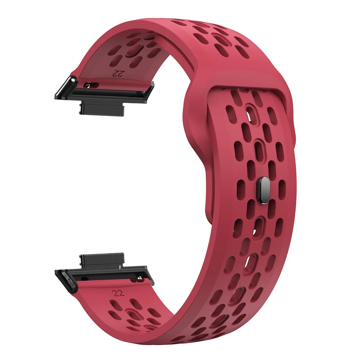Breathable Sports Silicone Replacement Strap - Universal Fit Wristband Bracelet