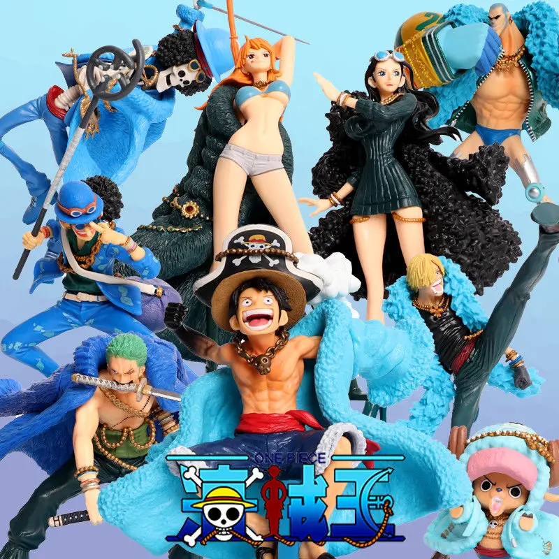 Цельная обезьянка D. Luffy Zoro аниме модель украшения трендовая куклы ручной работы