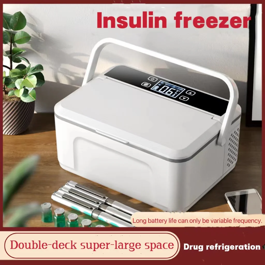 Doublelayersuperlargecapacityinsulinrefrigeratedboxmedicine