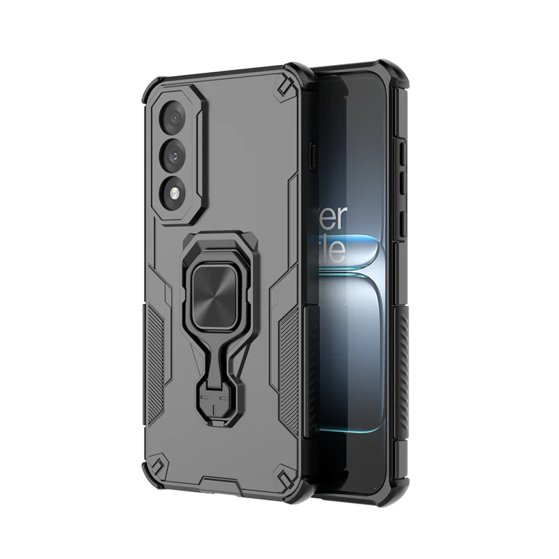 Durable Magnetic Suction Stand Phone Holder Heavy Armor Case
