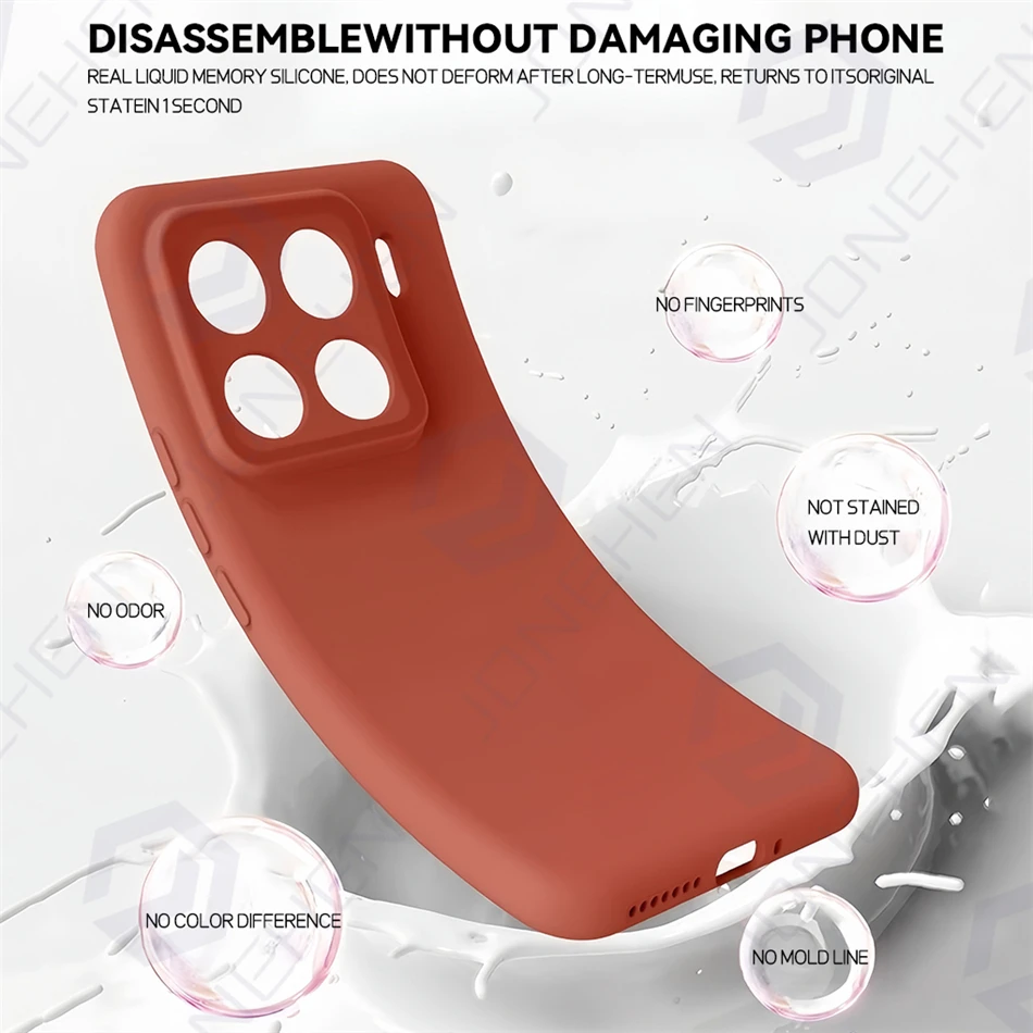 Sleek Candy Liquid Silicone Magnetic Phone Case with Magsafe Wireless Charging Compatibility