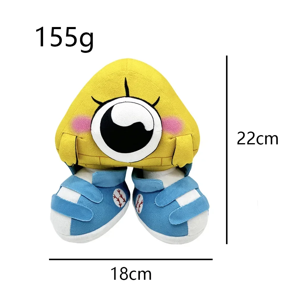 thumbnail image 1 of Juguetes de peluche de 22 cm de Baby Bil The Book Of Bill, zapatos de ojos grandes de dibujos animados, lindas muñecas de almohada suaves para niños, regalo de cumpleaños y Navidad, 1 of 5