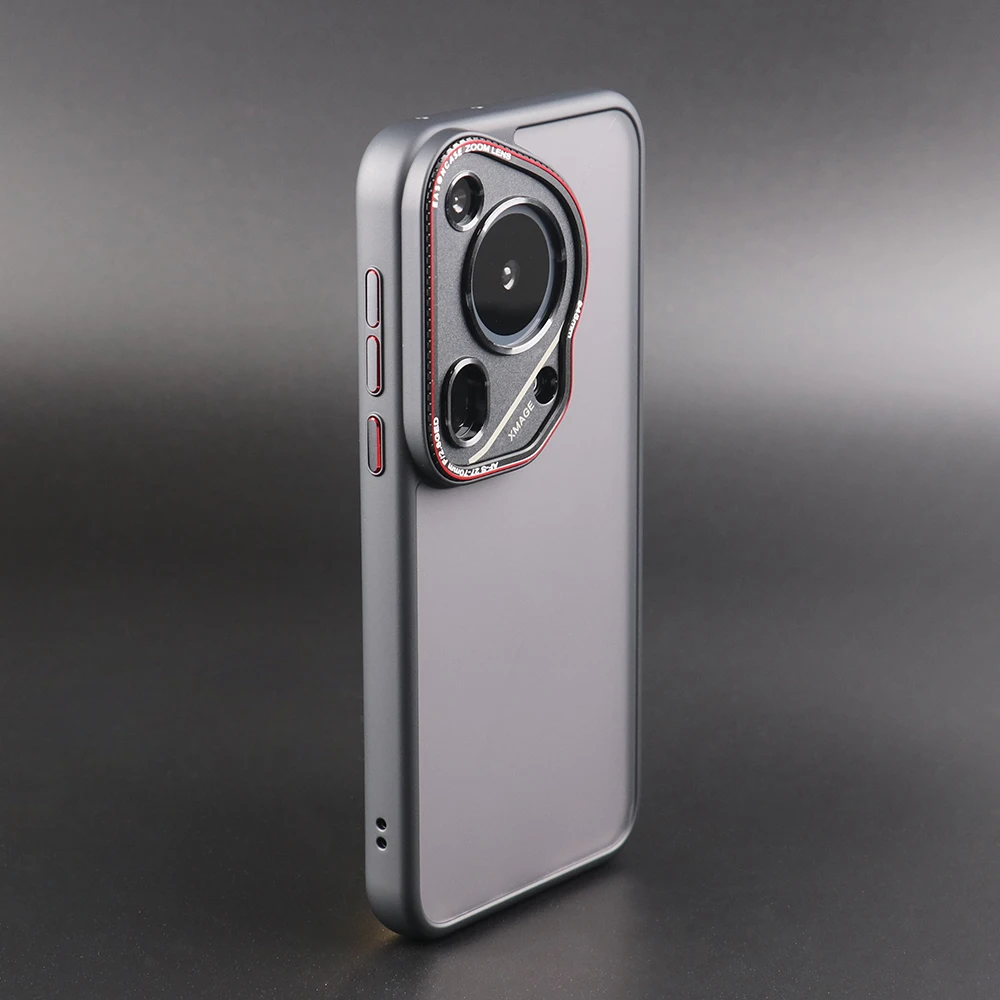 Durable Shockproof Matte Case with Metal Camera Lens Protection
