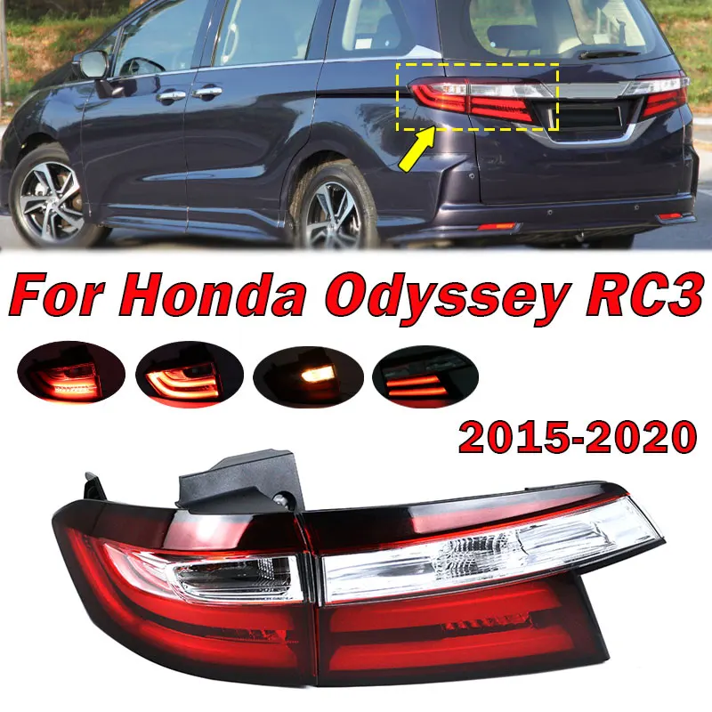 【送料込】Honda ODYSSEY RC アブソリュートEX テールライト一式 For Honda Odyssey RC 2014 2015 2016 2017 2018 2019 2020 Car Rear