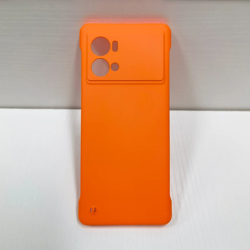 Rahmenlose, matte Hülle in Bonbonfarben für vivo iQOO 9 8 7 5 Pro Neo6 Neo5 Neo 6 5 SE Neo3 Z5 Z3 Slim Hard PC Stoßfest Bumpe_voghion.com
