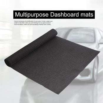 Tappetino per bagagliaio per auto – antiscivolo, morbido, taglio fai da te, facile da pulire, 150 cm x 50 cm – Tessuto a rete con schiuma di PVC