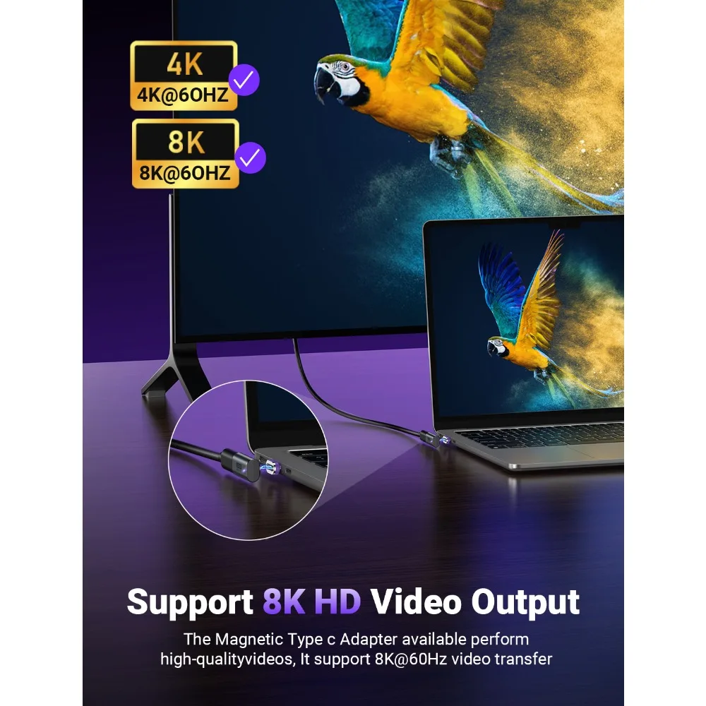 รูปสินค้า อะแดปเตอร์ USB4.0 ชาร์จเร็ว 40Gbps สำหรับ MacBook