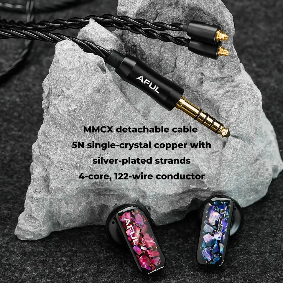 AFUL PolarNight-オープンバック-アコースティックフラットヘッド