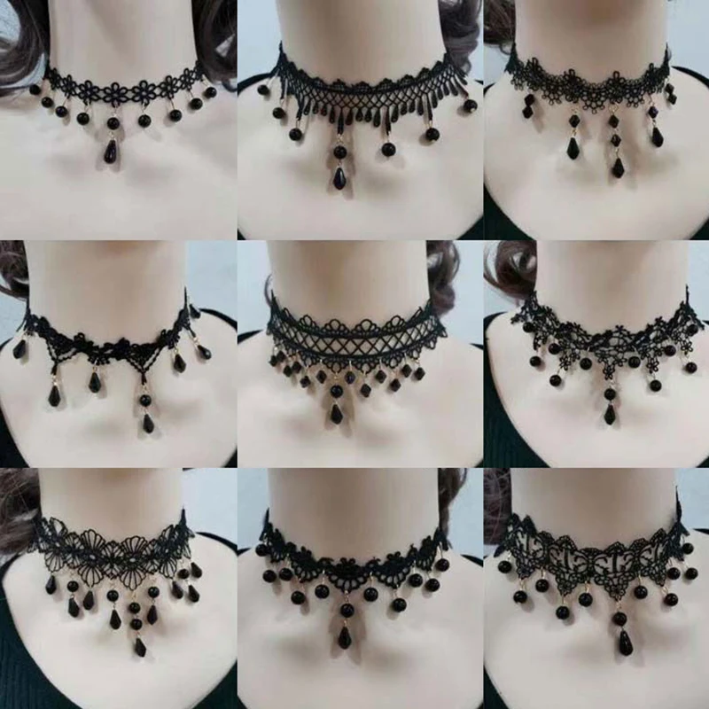 Punk Choker Fashion Necklaces & Pendants For Sale