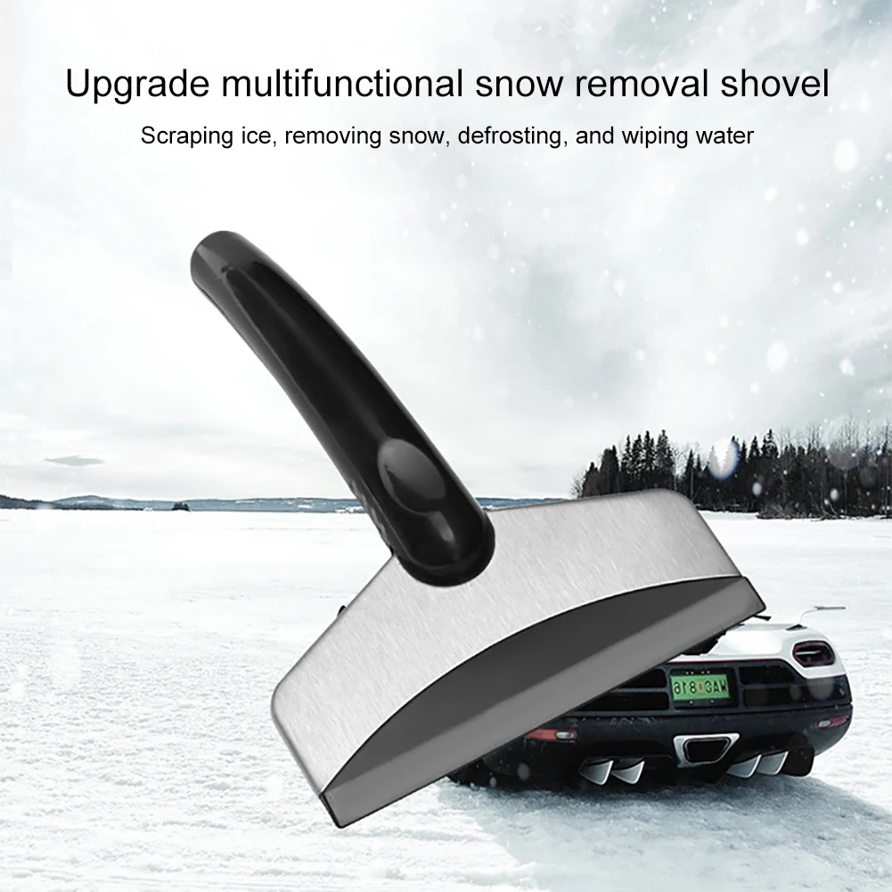 Portable Snow Removal Scraper Durable Car Snow Shovel Ice Shovel Window Cleaning Tool Winter Defrosting Scraping tool