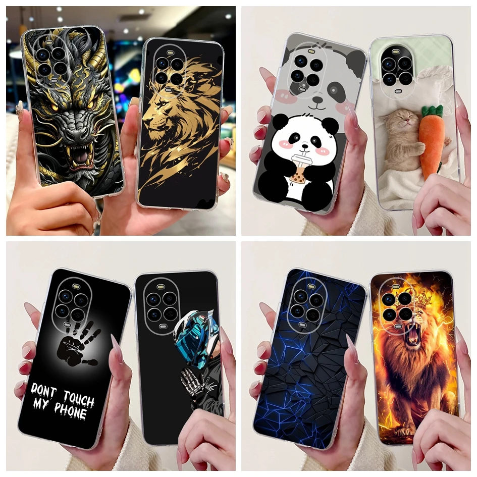 Silicone Lion Dragon Design Soft Phone Case Cover