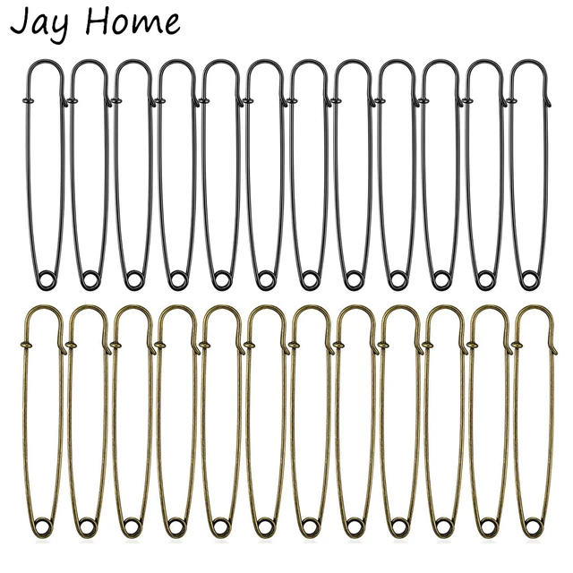 Safety Pins, Heavy Duty Blanket Pins 30Pcs, Sturdy Safety Pin for