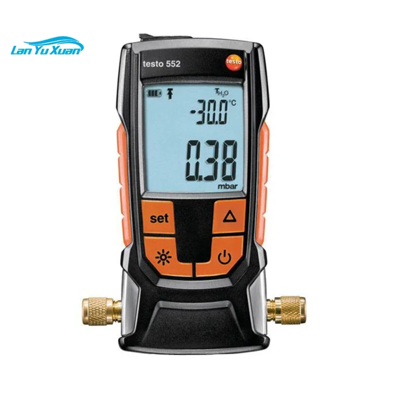 Testo 552 Digital Vacuum Gauge 0560 5522 Strumento Di Misurazione Compatibile Bluetooth