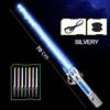 Children Colorful Glowing Sword Toys Telescopic Music Laser Sword 2-in-1 Rotating Decompression Toy Light Sword Kids Adult Toys 5