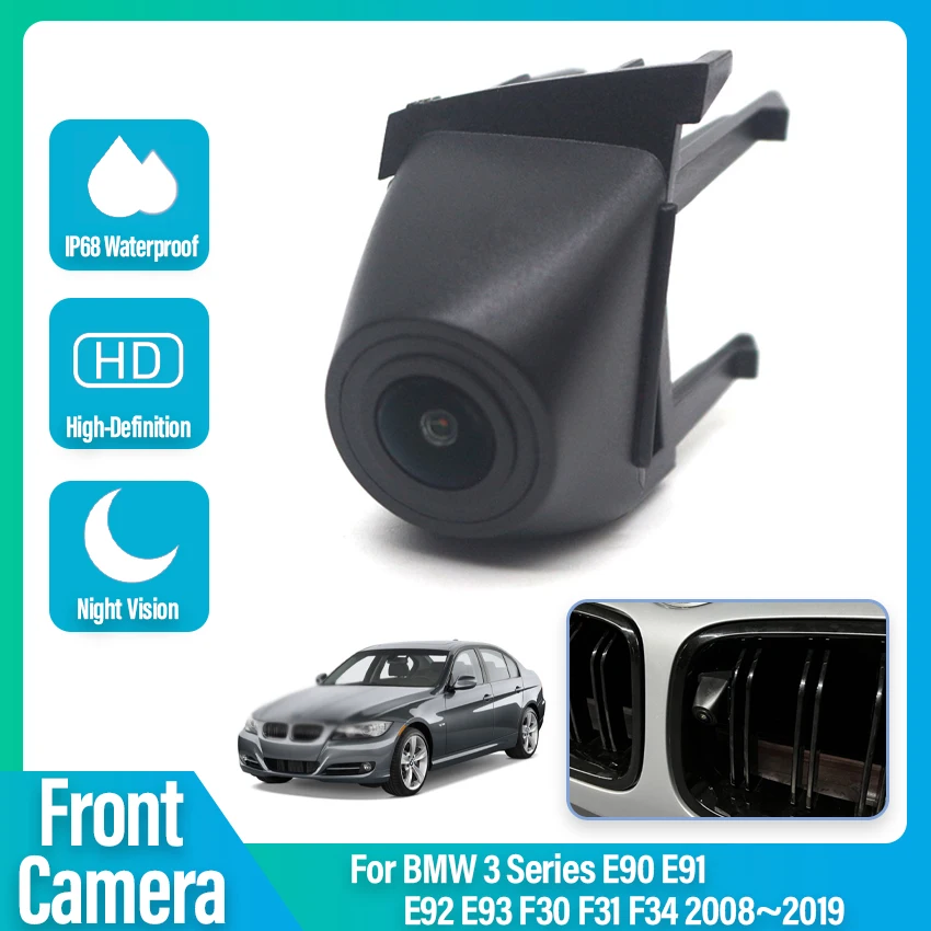1080*720P Hd Ccd Night Vision Car Front View Forward Image Camera Per Bmw Serie 3 E90 E91 E92 E93 F30 F31 F34 2008 ~ 2018 2019