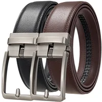 Click Belts for Men Luxury Brand Designer Fashion Automatic Buckle Genuine Leather Men's Jeans High Quality Waist Male Strap 1