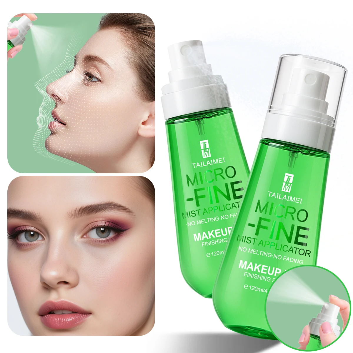 Waterproof Setting Spray Gloss Matt Base Makeup Oil Control Non Stick Set Makeup Spray Is Applicable To All Skin