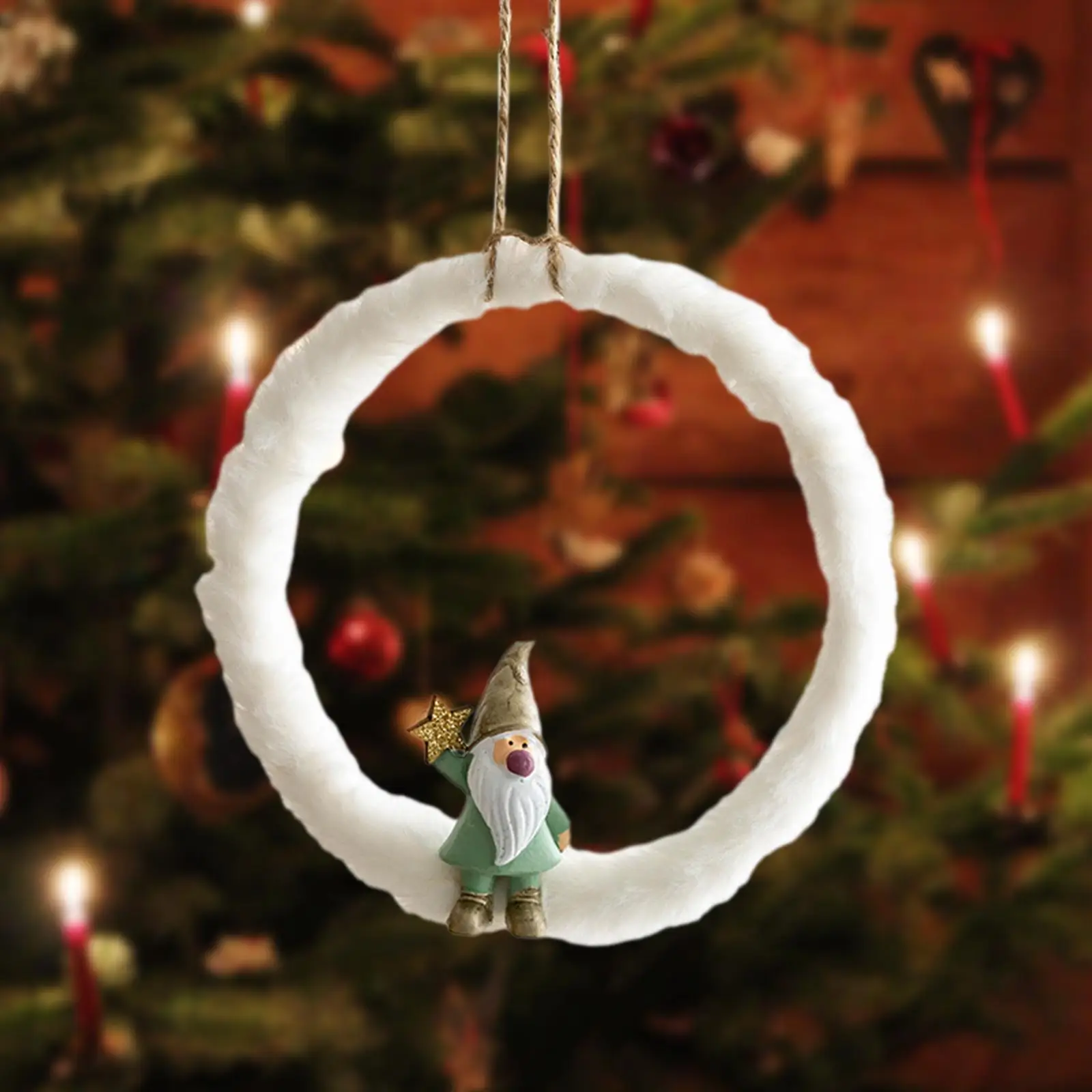 

Christmas Tree Hanging Decorations Plush Xmas Decor for Bedroom Door Window