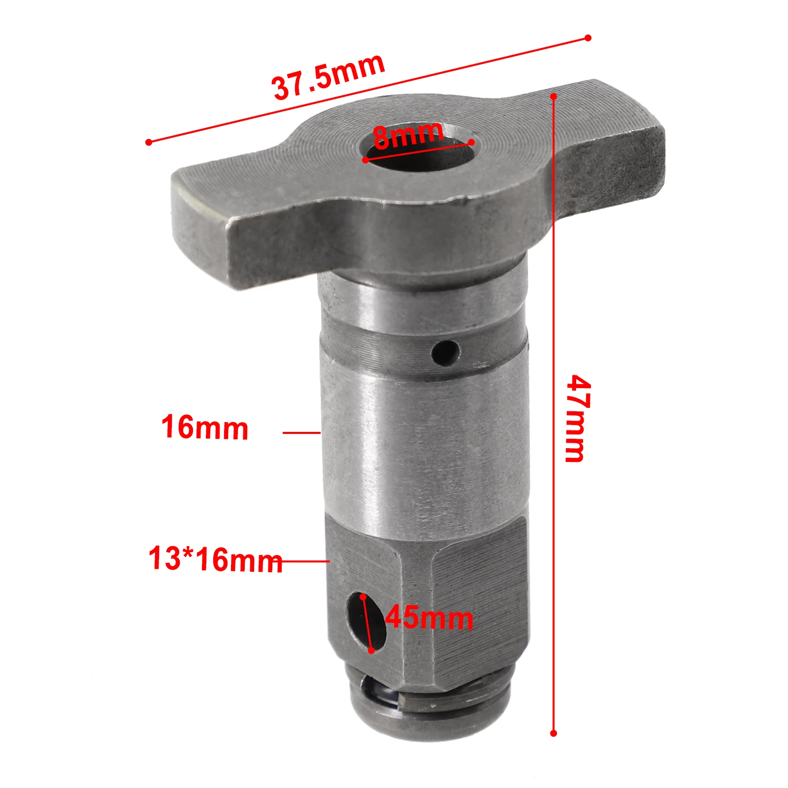 Accessories Spindle Anvil 1 Pcs Electric Wrench For Worx Power Tool Replaceable Silver WU268 High Quality Durable replaceable metal heating core for gas pen shaped soldering iron mt100 hs 1115k durable power tools accessories repairing