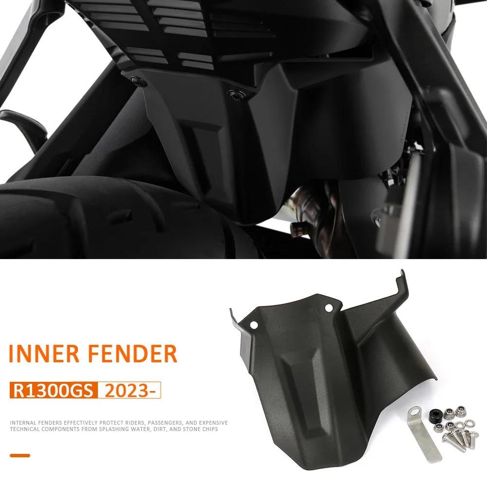 Motorcycle Inner Fender Splash Guard Mudguard Rear Hugger Protection for BMW GS1300 R 1300 GS R1300GS 2025