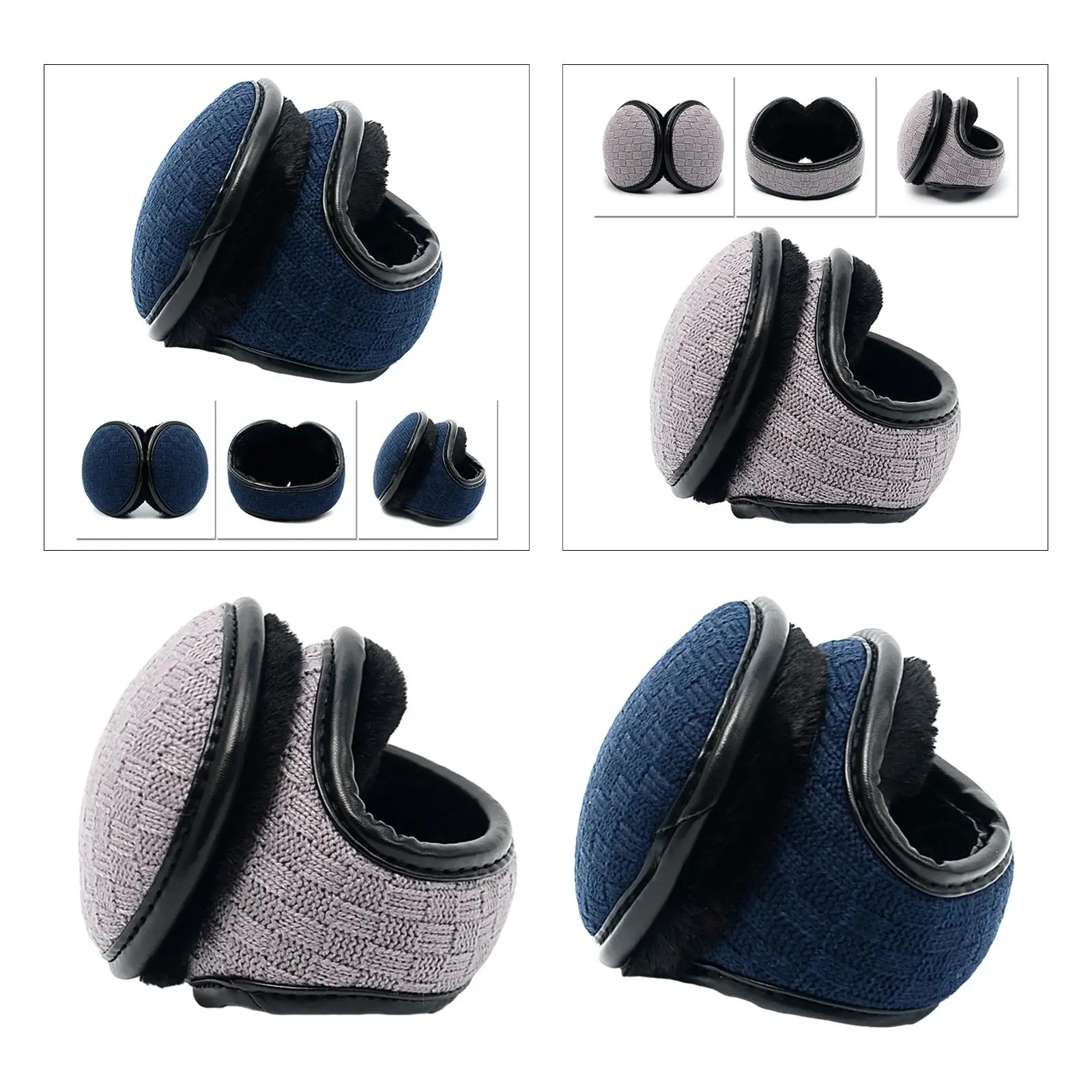 Winter Ear Warmers Portable Casual Windproof Fleece Comfortable Ear Cover