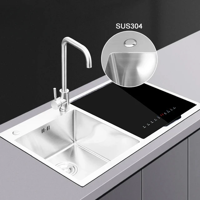 Automatic Household Ultrasonic Built-in Sink Dishwasher 5