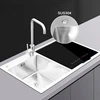 Automatic Household Ultrasonic Built-in Sink Dishwasher 5