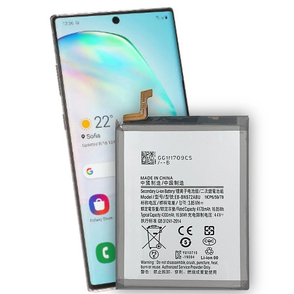 Samsung Galaxy Note 10 Plus Extended Battery ZEROLEMON Battery