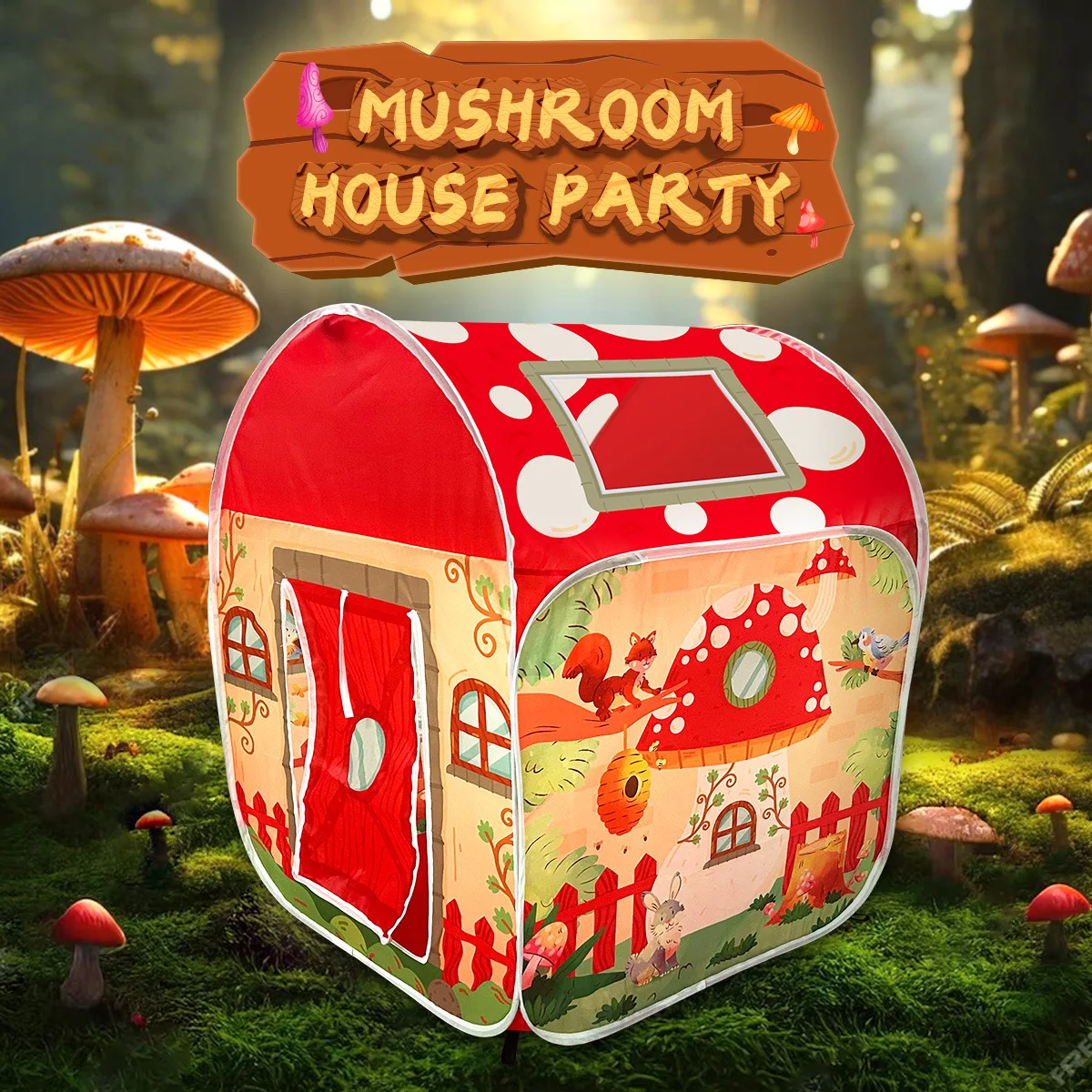 Portable Kids Play Tent Outdoor Games House
