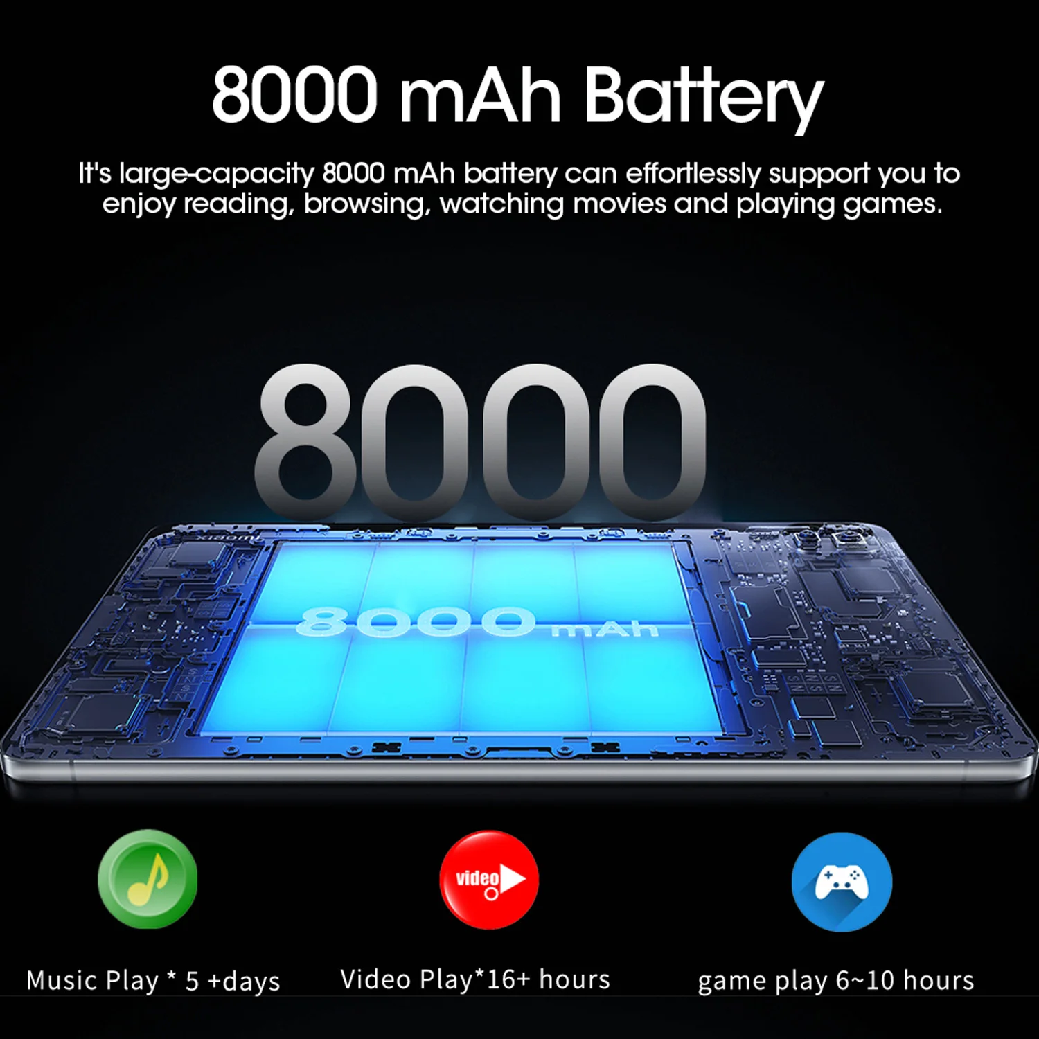 New 5G original Pad 8GB RAM 256GB ROM 10.1 Inch Android 13 Tablets Ten Core Google Play 4G Phone Call WiFi Tablet PC 8000mAh 4