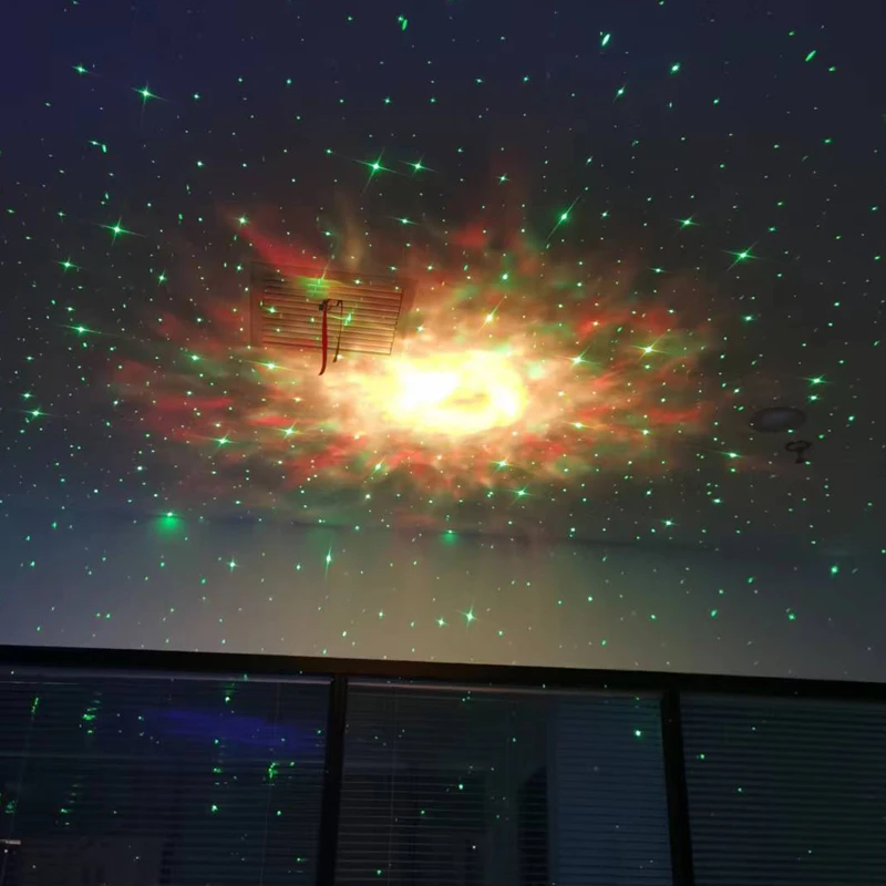 Luminária Luz Decorativa Astronauta - Super Projetor Céu Estrelado