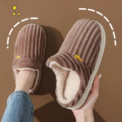 Cozy Plush Fur House Slippers - Unisex Indoor Winter Comfort - 42-43(fit41-42) (Brown 3)