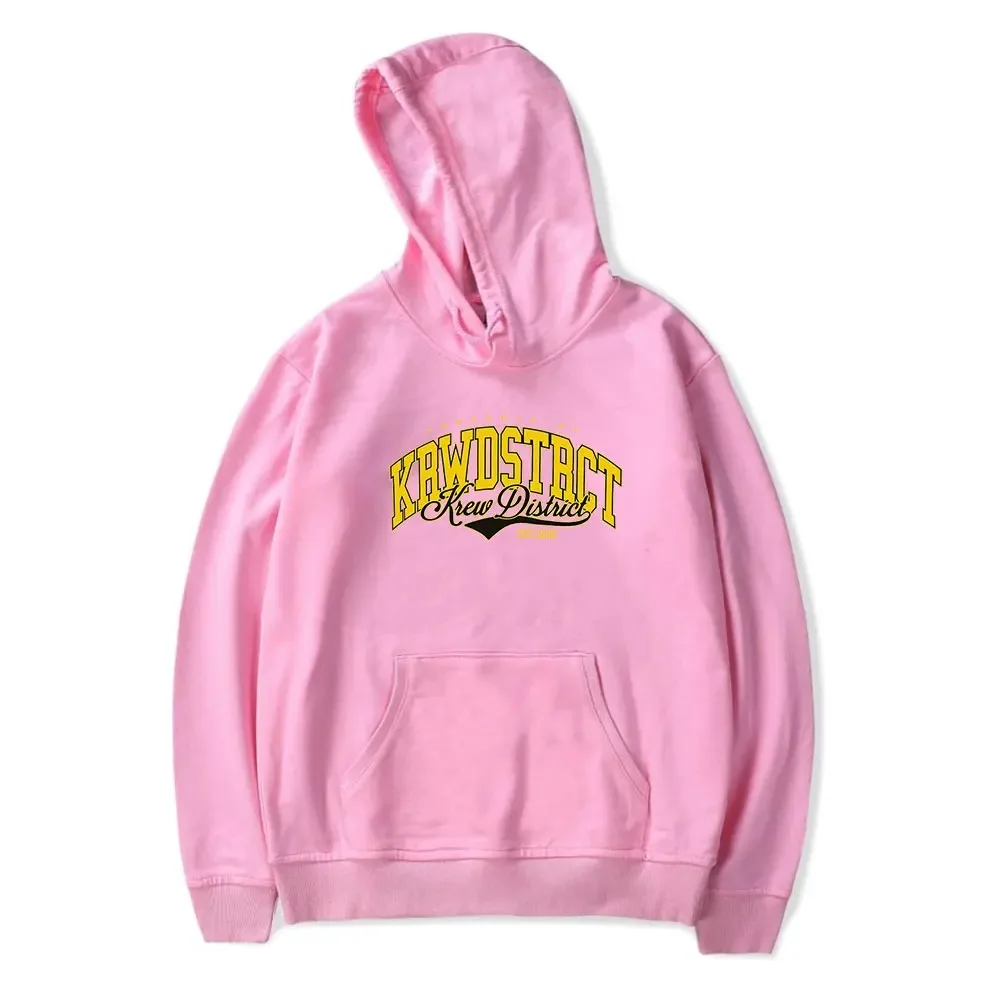 Moletom de manga comprida masculino e feminino, capuz de academia, pulôver fashion, Itsfunneh, Krew, uniforme 2024