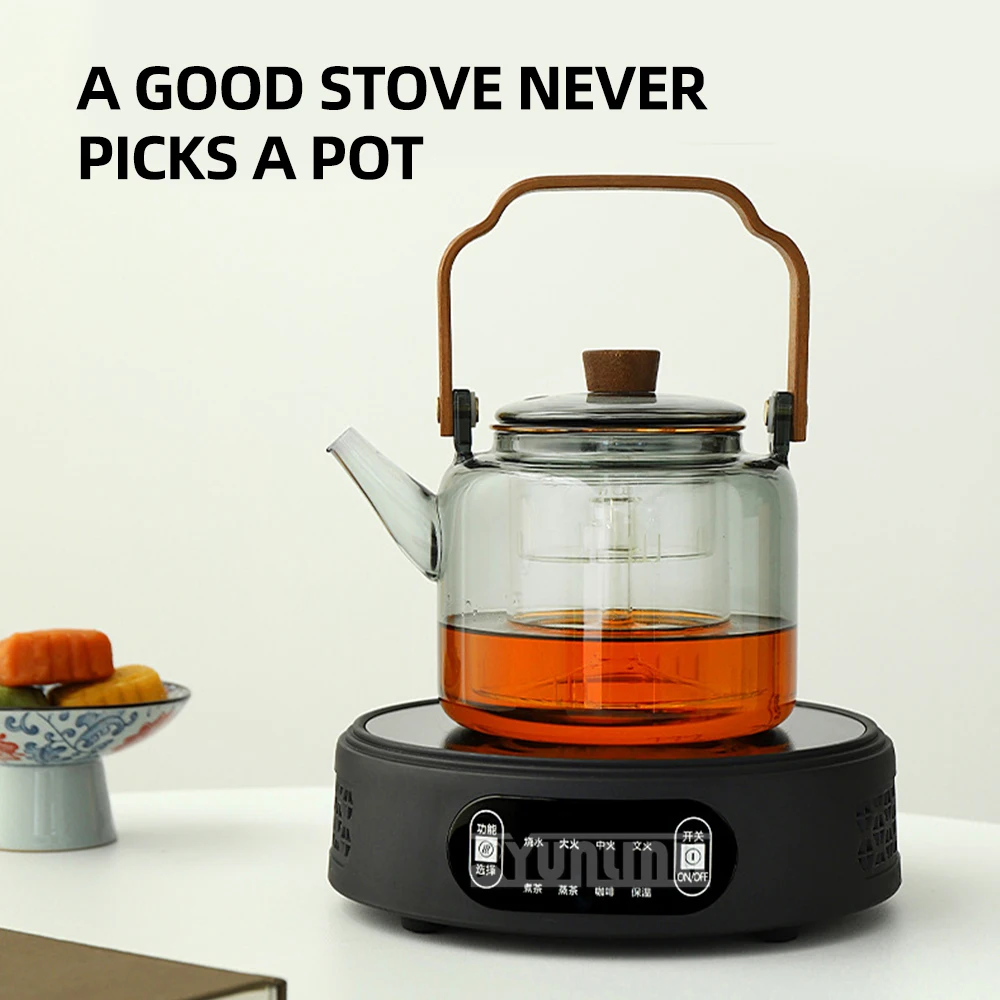Electric Ceramic Cooker Household Electric Tea Stove Heating Furnace Water Heater Kitchen Appliance Fogao