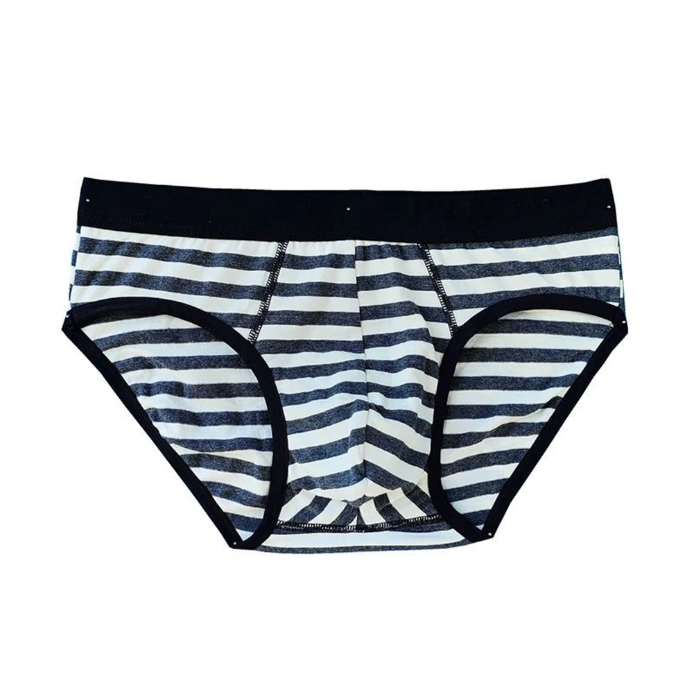 

Fashion Daily Holiday Shorts Underpants Bikini Briefs Bulge Pouch Lingerie Low Rise Mens Stripe Thong Underwear