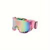 Anti-Fog Ski Goggles Motorcycle Goggles Winter Snowboard Skiing Glasses Outdoor Sport Windproof Ski Mask Off Road Goggles Helmet 4