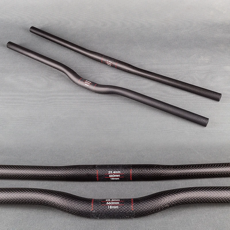 Carbon Handlebar Full carbon fiber handlebar little swallow 25.4 folding cycling parts bicycle bars 3k