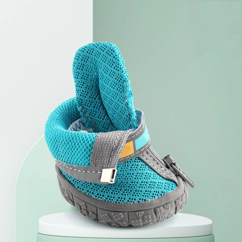 Pet Shoes 4pcs/set Waterproof Summer Anti-slip Rain Boots Breathable for Small Cats Puppy Dogs Socks Booties
