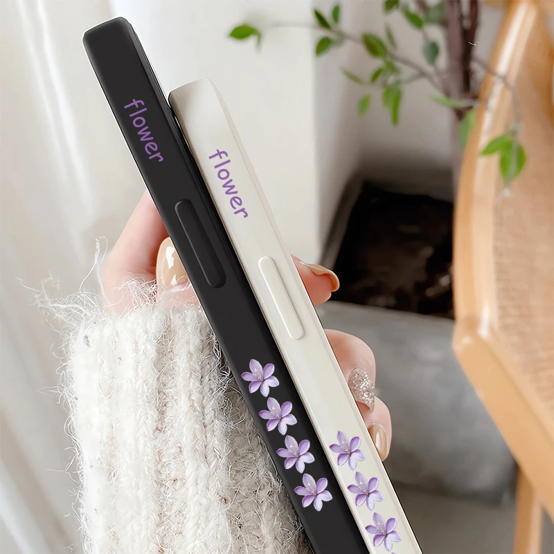 Floral Soft Phone Case Cover
