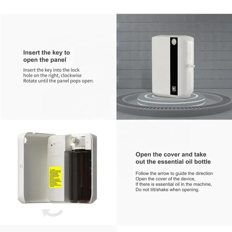 500 مللي بلوتوث الحائط الناشر الضروري النفط مع APP...