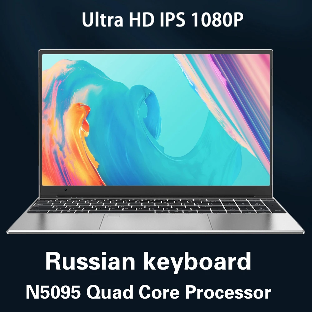 15.6 Inch Netbook Fhd Screen N5095 Quad Core Uhd Graphics 16g Ram 512g